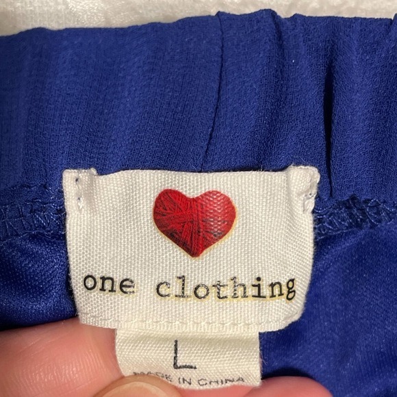 One Clothing Blue Strapless Flowy Maxi Dress Size Large‎ Pre-owned - Picture 4 of 8